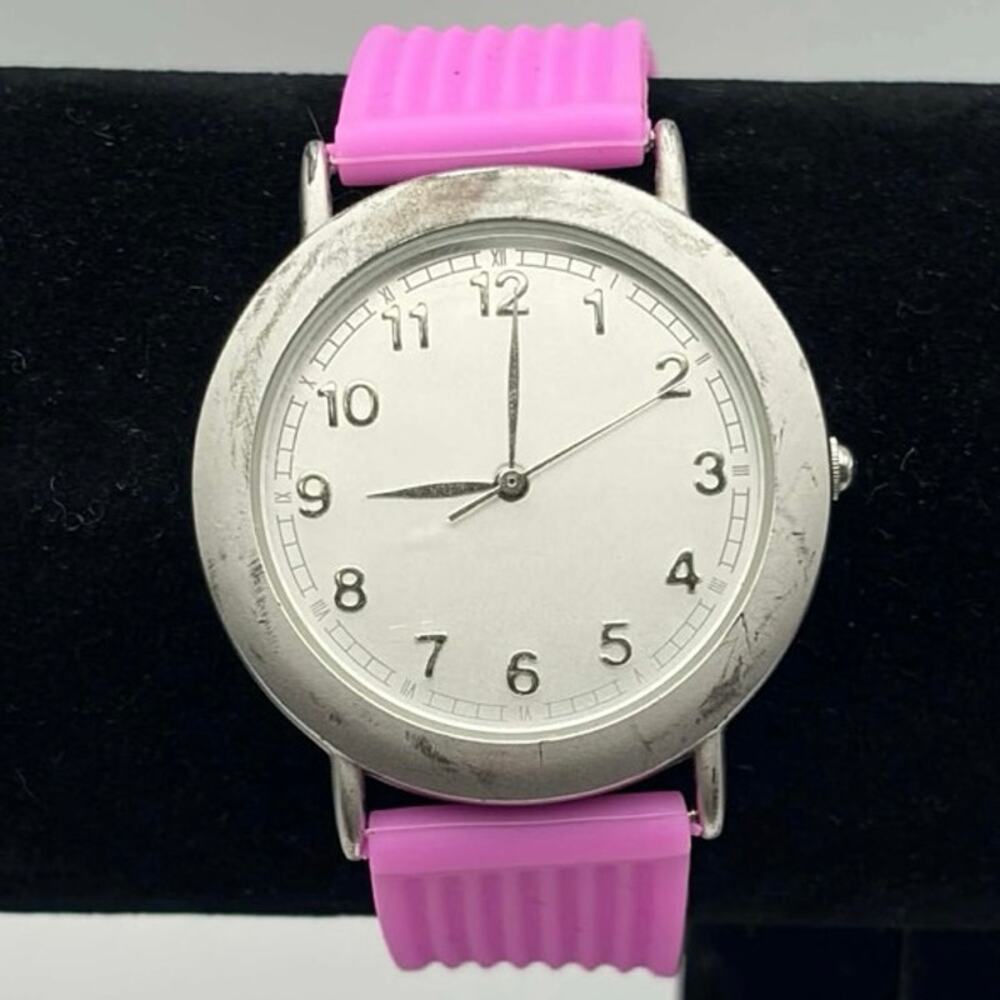 Pink & Silver Estée Lauder Watch